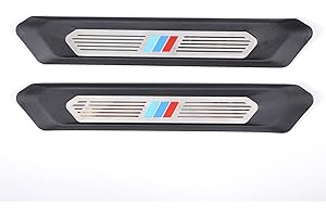 METYOUCAR Tira protectora de umbral de puerta de coche ABS M3 para X3 X4 G01 G02 2018 2019 (estilo C)
