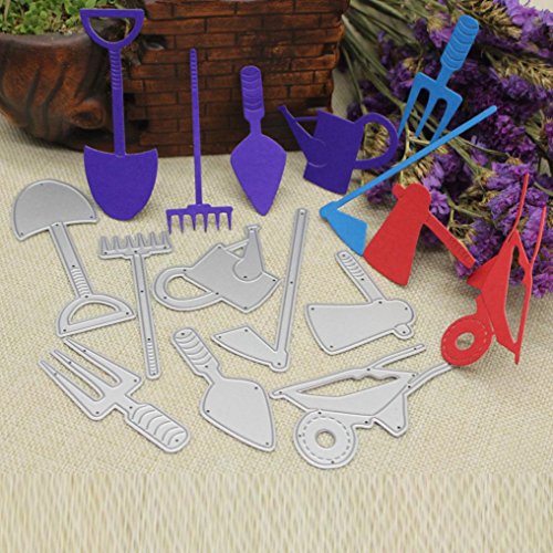 Igemy 1 PCS Neue Metal Cutting Dies Schablone DIY Scrapbooking Prägen Album Papier Karte Handwerk (E) - 2