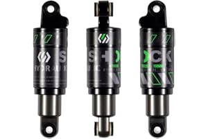 Chooee Amortisseur arrière de vélo 120 mm 125 mm 150 mm 165 mm 185 mm 190 mm 200 mm Amortisseur arrière de VTT