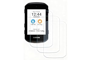 iDaPro per Vetro Temperato per Garmin Edge 850/550 Pellicola Protettiva [3Pcs],9H, Antigraffio, Antibolla, Antimpronta, Ultrasottile