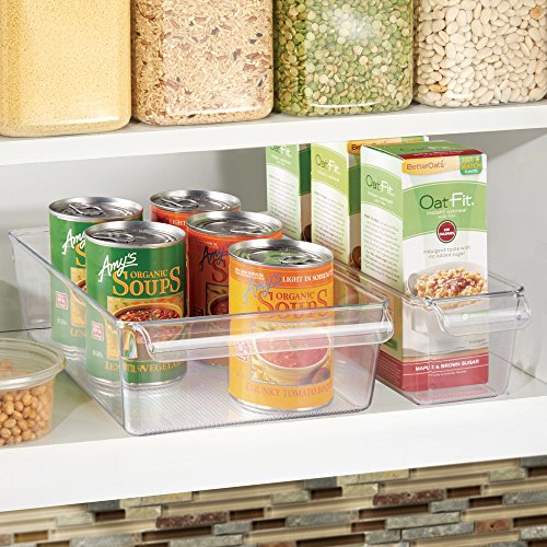 InterDesign Linus Küchenschrank-Organizer Pullz, 10 cm, transparent - 2