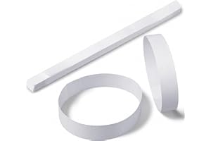 XINJODUZ Taśmy na pieniądze do banknotów, owijki na banknoty, paski walutowe, samoprzylepne paski uszczelniające, do organizacji banków, restauracji i firm, 100 szt. (białe)