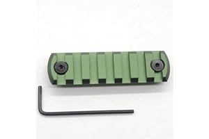 TRIROCK Verde Oliva Keymod Picatinny Rail Section with 7 Slots
