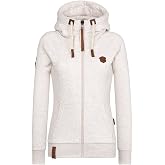 Sweat à Capuche Naketano Pour Femme - Modèle Mandy Spezial, Coton Confortable, Style Streetwear Avec Applications Cuir