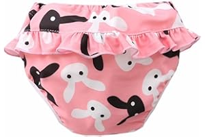 CPIDAH Reusable Swim Nappies Pants for Babies and Toddlers Boys and Girls Jammers Toddler Leak Proof Swim Nappy Shorts Comfortable Swimming Trunks Washable Pants