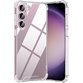CONSTRAIN Samsung Galaxy S23 ile uyumlu Anti Shock Darbe Emici Kılıf (6.1 in&ccedil;) &ndash; Şeffaf TPU Silikon, Esnek ve Dayanıklı Tasar