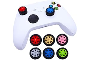 WJIAEER WJI 6 Pezzi Compatibile con Copri Analogici in Silicone per Nintendo Switch/Switch OLED Joycon,Cover Levette Analogiche Joystick Thumb Grip Cap per NS Switch Lite