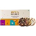 Open Secret Cookies |24 Assorted Chocolate & Dryfruit Nutty Cookies |2 Gift Boxes (12 Assorted Cookies) | Immunity Boosting Nuts|Healthy Food Hamper|Gift for Mom/Grandmother/Family