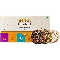 Open Secret Gift Box - Healthy Chocolate Cookies with Nuts | Almond, Cashew, Peanut |No Added Maida, Gift Hamper for…