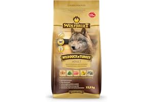Wolfsblut - Wild Duck & Turkey - 12,5 kg - Ente & Truthahn - Trockenfutter - Hundefutter - Getreidefrei
