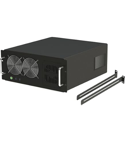 Amazon.in: Buy XtremeMiner 19 Inch U Rack Mount 2U Server Case for