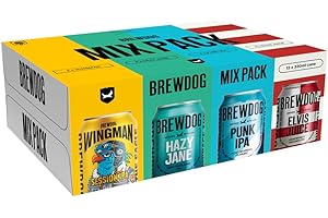 BrewDog Mixed Pack Beer, 12 x 330ml