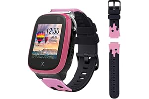 Kuaguozhe Pack of 1 Children's Wristbands Compatible with Xplora X5 / XGO2 / XGO3 Bracelet, Xplora Kids Smartwatch Replacement Strap Silicone Watch Strap for X5 Play/XGO 2/XGO 3, Girls Boys Student