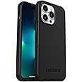 OtterBox Symmetry+ Case for iPhone 13 Pro with MagSafe, Shockproof, Drop proof, Protective Thin Case, 3x Tested to Military Standard, Antimicrobial Protection, Black