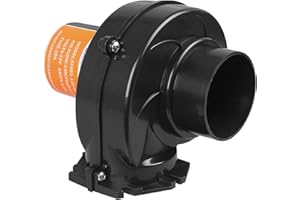 Seaflo In Line dmuchawa powietrzna 130 CFM łódź czarna wentylacja morska 12 V 2,5 A