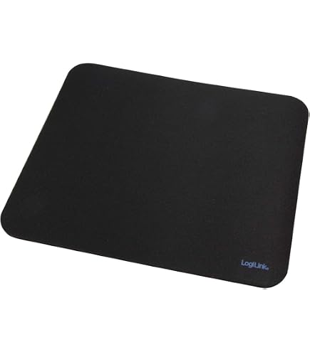 LogiLink ID0096 - Tappetino per il mouse. 3 pezzi da 220 x 250 mm Schwarz | 4er Pack
