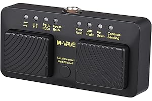 Pédale de tourne-page,KOCAN CUBE TURNER PRO Rechargeable Sans Fil Intelligent MIDI Control Pédale Page Turner Pédale Music Sheet Turner Contrôle MIDI Sans Fil BT Spectrum Flipper Contrôleur Sans Fil B