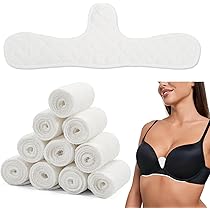 Hopton BH Einlagen 10 Stück - Baumwolle Unterbrust Schwitzschutz
