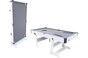 ‎COUGAR Cougar Hustle Billardtisch XL - 6ft | Pooltisch klappbar inkl. Zubehör | Tischbillard für Kinder & Erwachsene | Indoor Billard.