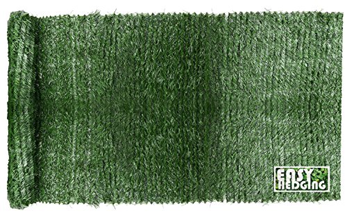 EasyHedging Künstliche Nadelbaumhecke/Sichtschutz, Rolle 3 x 1 m, verschönert unansehnliche Bereiche und bietet schnellen Sichtschutz - 2