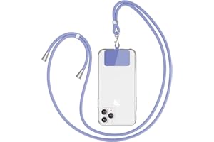 Bigcousin Handykette Universal,Universelles Handy um den Hals hängend,Handy Lanyard geeignet für meisten Smartphones,Graublau