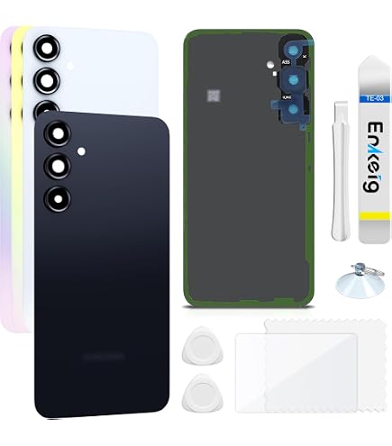 Akkudeckel Für OnePlus 10 Pro – Original Glas Rückseite | Vulkanisch Schwarz | Inkl. Kameraobjektiv & Werkzeugset