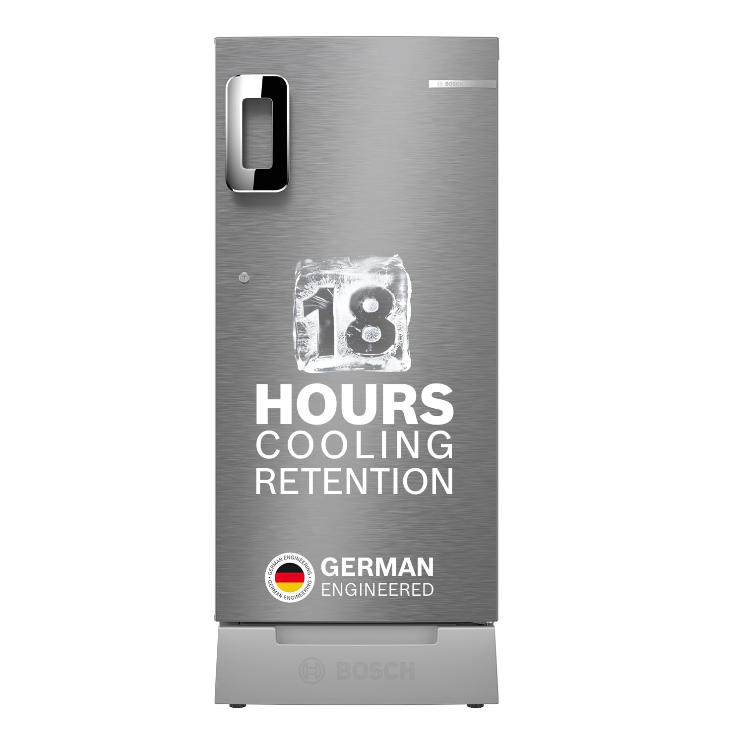 Bosch 207L 3 Star Single Door Refrigerator Review: A Stylish Silver Pedestal Fridge with Direct-Cool Technology (CST20S23PI)