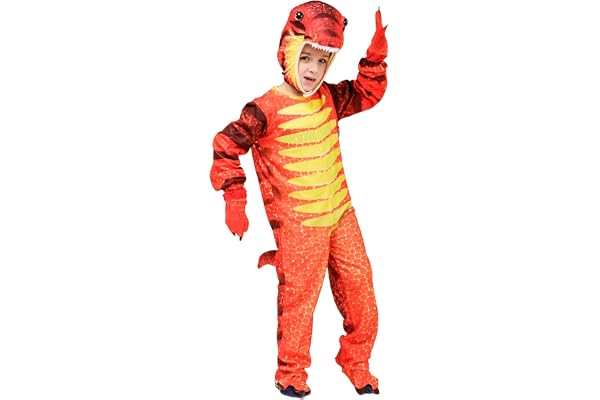 SEAHARE Déguisement Animal Costume Dinosaure Enfant(Triceratops/Tyrannosaurus/Stegosaurus)