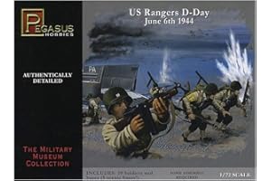 PEGASUS SPIELE Pegasus PG7351-1/72 WW II – Figurines des troupes américaines, Jour J