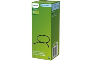 GardenLink lågspänningskabel för utomhusbruk, 2m, 24V, svart, IP67 vattentät