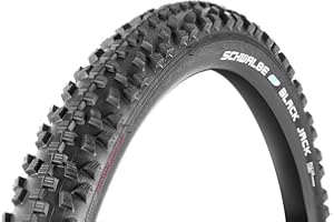 Schwalbe Black Jack Active Wired Tyre with Kevlar guard SBC 640 g (50-559) - 26 x 2.00 Inches, Black