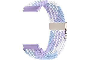 Issinlky 18MM 20MM 22MM Nylon geflochtene armband, Quick Release Ersatz elastische armband für Frauen Männer