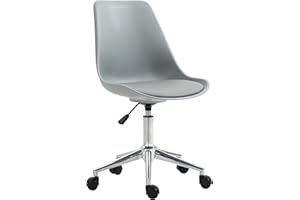 ‎SVITA SVITA Eddy Schreibtischstuhl für Kinder Drehstuhl Kinderschreibtischstuhl Indoor Kinderzimmer höhenverstellbar Grau