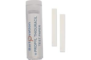 BARTOVATION N-Propylthiouracil Test Paper for Genetic Taste Testing [100 strips]