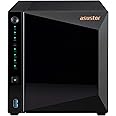 Asustor Drivestor 4 Pro AS3304T 4 Bay NAS, Quad Core 1.4 GHz CPU, 2GB RAM DDR4, Personal Private Cloud, Network Attached Storage Enclosure (Diskless)