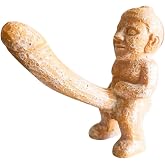 El Yapımı Priapus Bereket Tanrısı Heykeli - Antik Roma Replikası - 10cm - Eşsiz Arkeolojik Dekor - Tarihi Eser Fig&uuml;r&uuml; - M&uuml;ze 