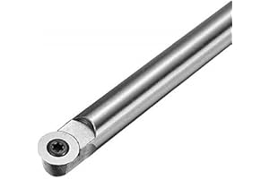 SATOHA ChaRLes Strumento Di Tornitura Del Legno Con Carburo Di Legno Inserto Cutter Rotondo Gambo Lavorazione Del Legno/Manico In Lega Di Alluminio - Un