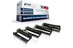 ‎PRINT-KLEX GMBH & CO.KG 4X Print-Klex Trommeleinheiten kompatibel für Brother MFC-L3710CW MFC-L3730CDN MFC-L3750CDW MFC-L3770CDW DR243 DR243CL DR 243CL DR-243CL BK C M Y Bild Trommel - Office Li