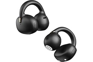 OHAYO Open Ear Headphones, Lightweight Clip - on Design (4.7g), Bluetooth 5.4 with 12mm HIFI Drivers, IPX6 Waterproof, Low Latency for Sports, Gaming & Daily Use