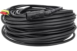 TIMBERA 30m / 98ft Durable Low Voltage Charging Cable for Husqvarna Automower 105 115H 310 315 320 330x 420 430x – Robotic Lawnmower Transformer Power Supply Accessory – Extension Cord – 30 metres
