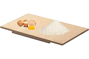 SEPERCASA Spianatoia in Legno di Betulla Asse Stendi Pasta per Impastare 75 x 50 CM made in Italy