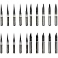 Gravurstift 20 Stück 3,175 mm CNC-Gravurstift 10 ° 15 ° 20 ° 30 ° Hartmetall-Graviermesser Zum Gravieren Von Metall…