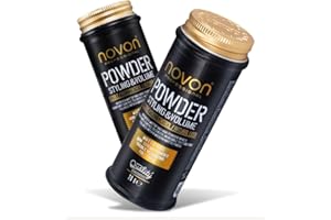 Novon Professional Styling Powder | Haarpuder für Volumen und Textur | Für ein mattes Finish ohne Glanz | 20 g Volumenpulver für Männer und Frauen | Einfache Anwendung für flexible Stylings