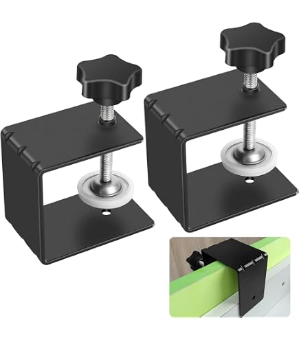 Fivalo Drawer Front Installation Clamps, Adjustable Drawer Fixing Clamp, Drawer Front Installation Clamps, Fivalo 2-in-1 Cabinet Door Mounting Jig, Easy, Efficient,and Fast Installation (#A