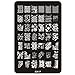 Perfect Summer Nail Art Stamping Plate Image Gel Nail Polish Manicure Printing Template DIY Decoration #17