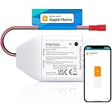 meross intelligenter Garagentoröffner, Sprach-/Fernbedienung, kompatibel mit Apple HomeKit, Amazon Alexa, Google Home, SmartT