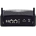 WEIDIAN Fanless PC Industrial PC i5, Industrial Computer 16GB RAM 512GB SSD, Core i5 8260U Win 11 Mini Computer 4K 2HD, 2x RS232, 8USB, 2x RJ45 LAN, Auto Power On, Fanless i5 for Business Home