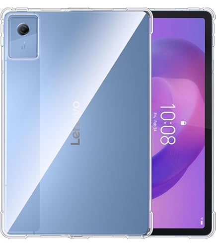 Coque étui Lenovo Idea Tab 11'' Fhyeugfy + Verre Trempé - Housse 3-en-1 Anti-choc, Fonction Veille/réveil Auto, Support Réglable