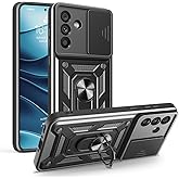 Coverzone Samsung Galaxy A56 İle Uyumlu PhoenixShield S&uuml;rg&uuml;l&uuml; Sistem Kamera Korumalı Kapak Tam Koruma Manyetik Vega Kapak Siy