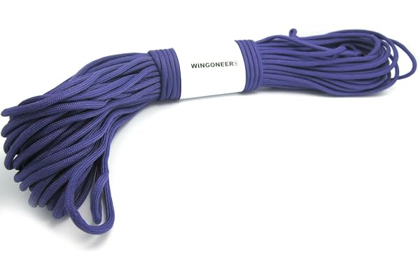 WINGONEER 550 Paracord Mil Spec Type III 7 Strand Parachute Cord 100 Feet